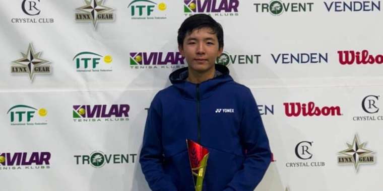 Үлкен теннис: Заңғар Нұрланұлы ITF J100 турнирінің чемпионы атанды