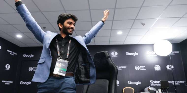 Үндістандық 18 жасар жігіт шахматтан әлем чемпионы атанды