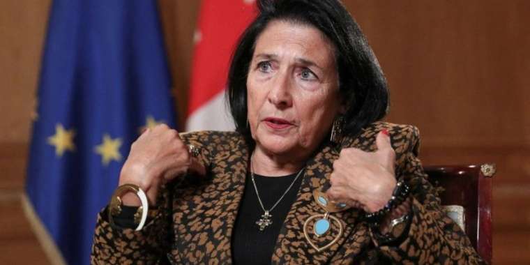 Грузия президенті бүгінгі президент сайлауы нәтижесін мойындамайтынын мәлімдеді