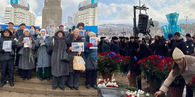 Желтоқсаншылар саяси мәртебе талап етті