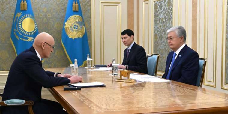 Тоқаев "Қазақстан халқына" қорының төрағасын қабылдады