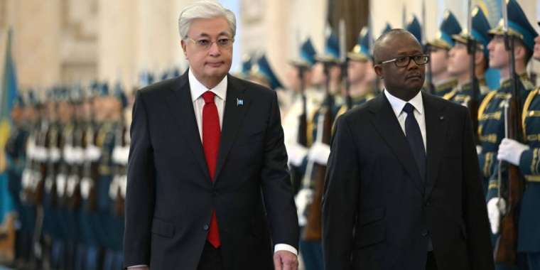 Тоқаев Ақордада Гвинея-Бисау Президентін қарсы алды