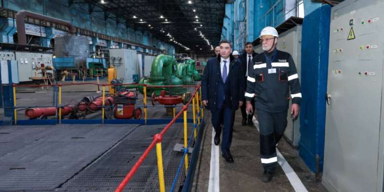 Рудный қаласындағы жылу беру маусымының барысы тексерілді