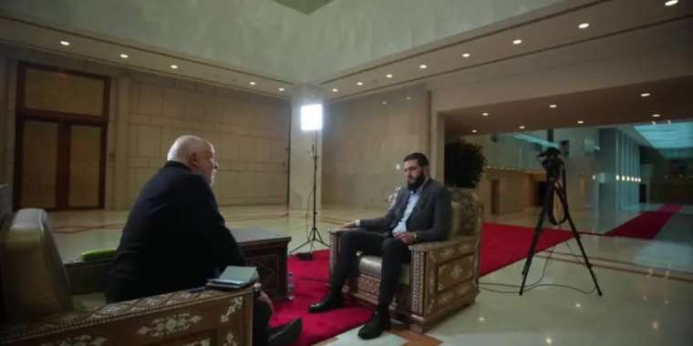 ВВС-ге Сирияның жаңа көсемі сұхбат берді