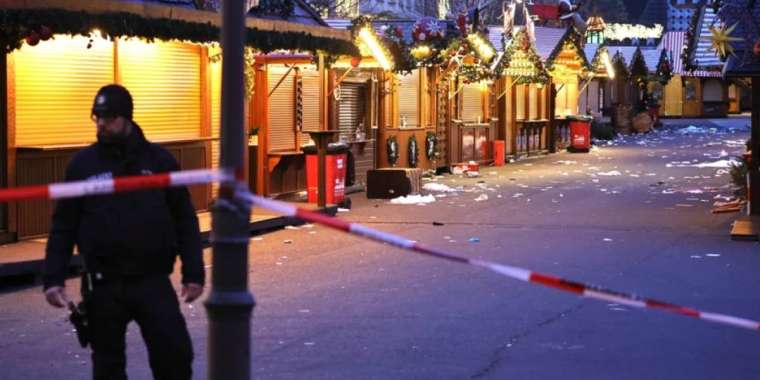 Магдебургте Рождество жәрмеңкесіне шабуыл жасаған күдікті қамауға алынды