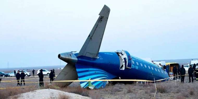 Ақтаудағы ұшақ апатына ресейлік зымыран себеп болған – Euronews