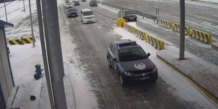 Астана-Петропавл автожолындағы колоннаны сүйемелдеу сәті жарияланды (ВИДЕО)