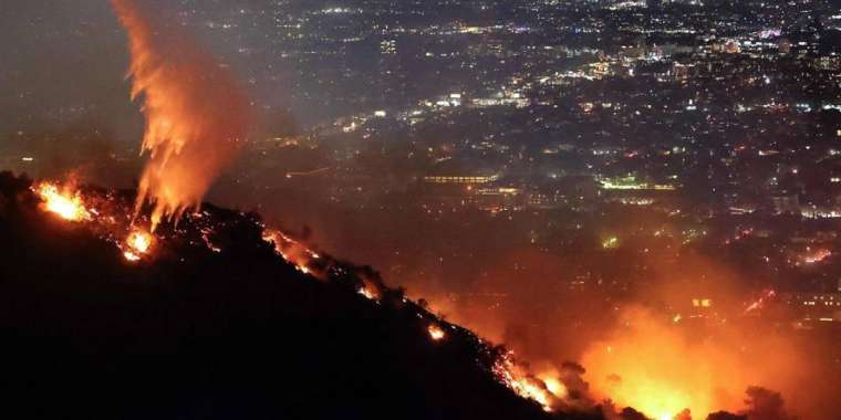 Өрт шарпыған Калифорния штатында қазақстандық 73 студент оқып жатыр