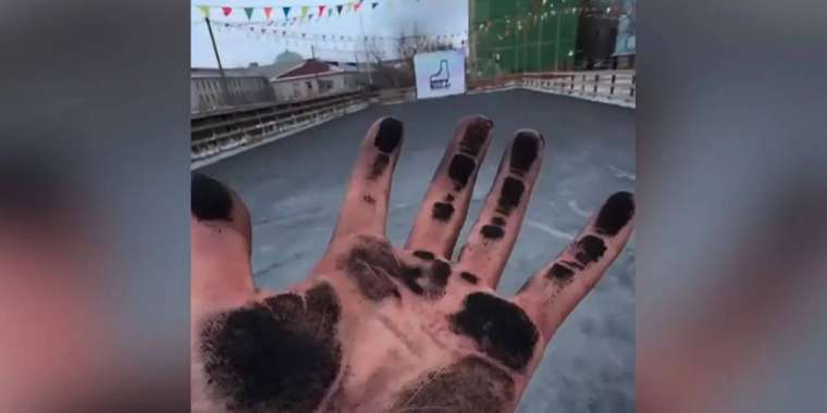 Сәтбаев қаласын қара қар басты