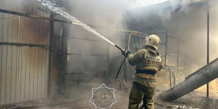 Алматы облысында теннис корты өртенді