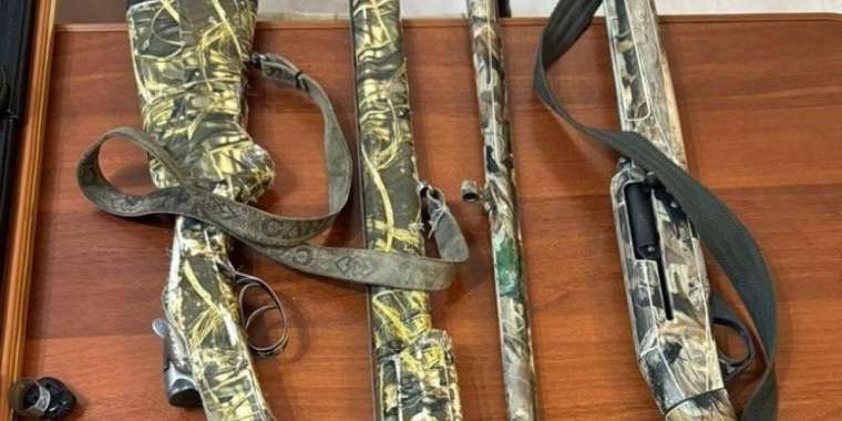 Арқалықта екі мылтық ұрлаған адам қолға түсті