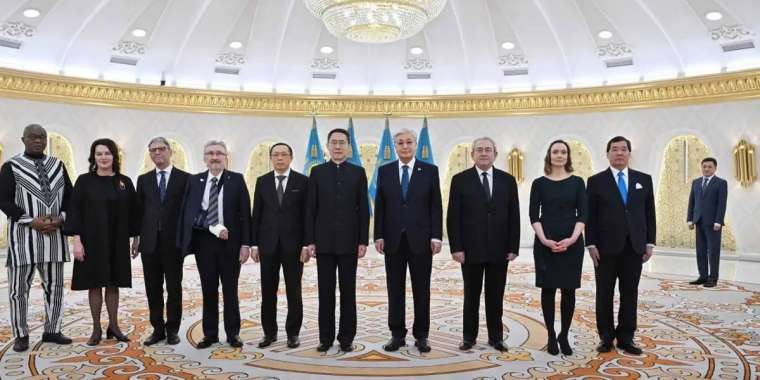 Тоқаев 9 мемлекеттің елшісінен сенім грамоталарын қабылдады