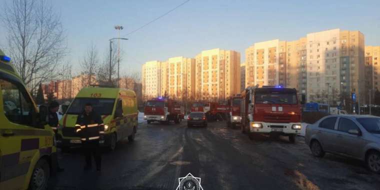 "Алматы Аренадағы" өртті сөндіру кезінде төрт бала құтқарылды