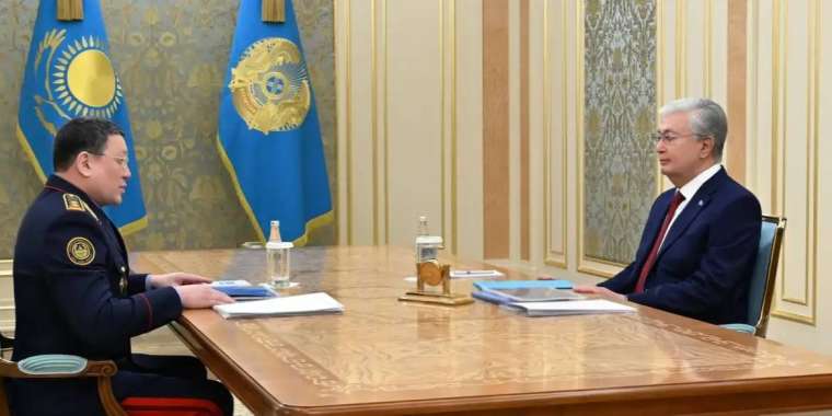 Қасым-Жомарт Тоқаев Ішкі істер министрін қабылдады