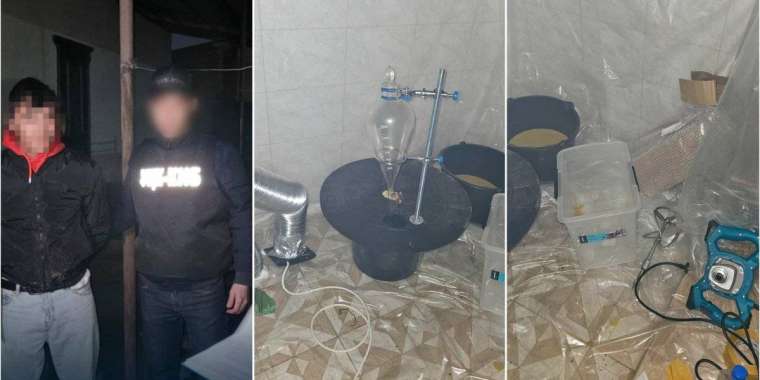 Шымкентте есірткі жасаумен айналысқандар ұсталды