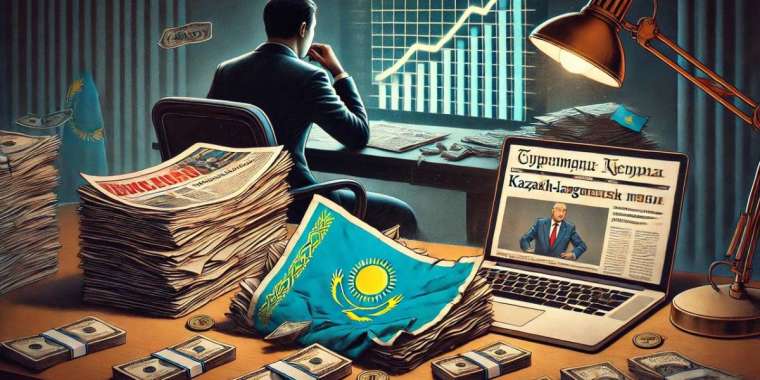 Қазақтілді БАҚ құрдымға кетті: Ол билікке керек емес, себебі ақша әкелмейді — зерттеу
