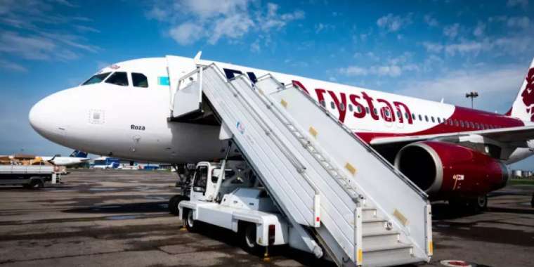 Астана-Ақтау ұшағынан өрт шықты