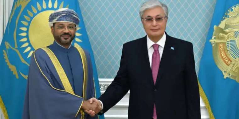 Мемлекет басшысы Оман Сыртқы істер министрі Бадр әл-Бусаидиді қабылдады