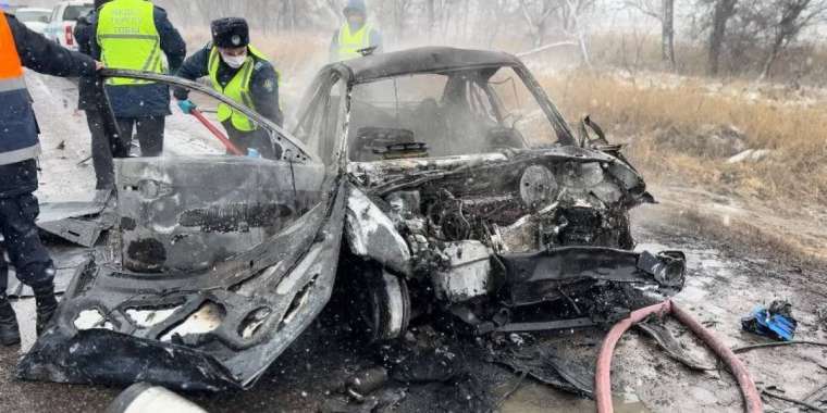 Алматы облысында тағы да жантүршігерлік жол апаты болды