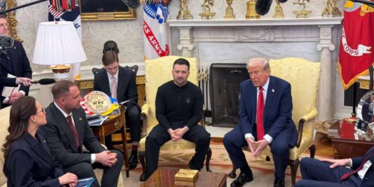 Еуропа Ақ үйде болған дау-дамайдан кейін Зеленскийді қолдады