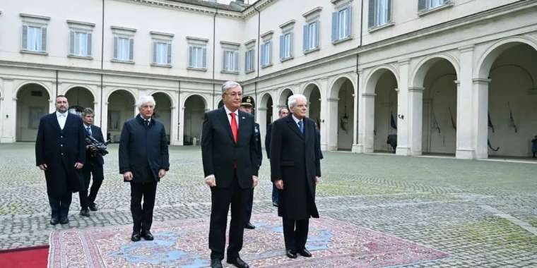 Қасым-Жомарт Тоқаев Италия Президентімен келіссөз жүргізді