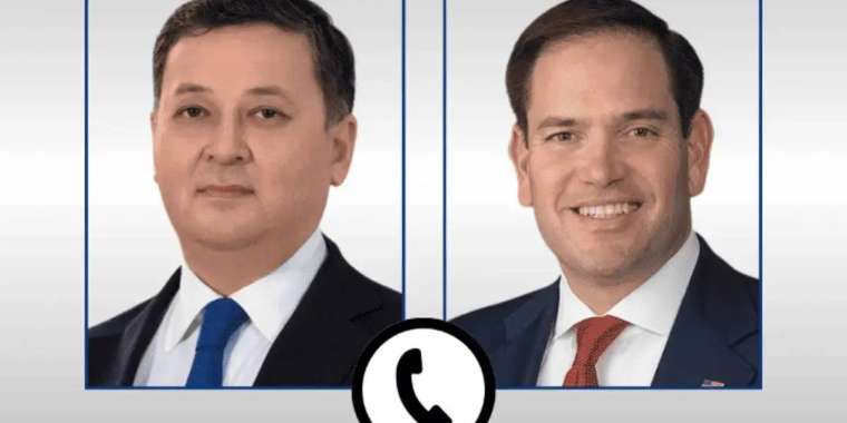 Қазақстанның СІМ басшысы АҚШ-тың мемхатшысымен сөйлесті