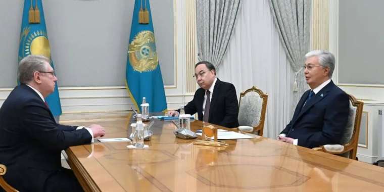 Қасым-Жомарт Тоқаев Дипломатия институтының директоры Алексей Волковты қабылдады