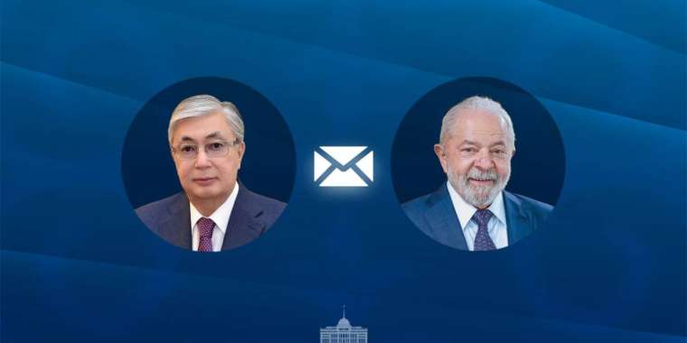 Тоқаев Бразилия Президентіне құттықтау жеделхатын жолдады