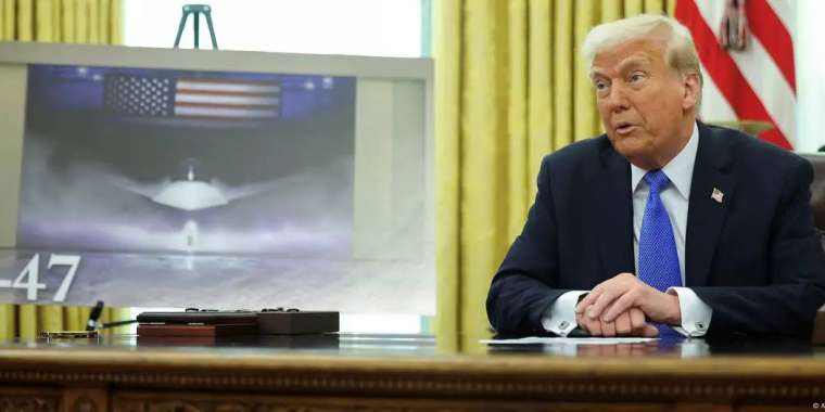 АҚШ жаңа F-47 жойғыш ұшағын көрсетті