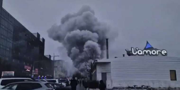 Ақтауда жағалаудағы кафенің бірінде өрт шықты