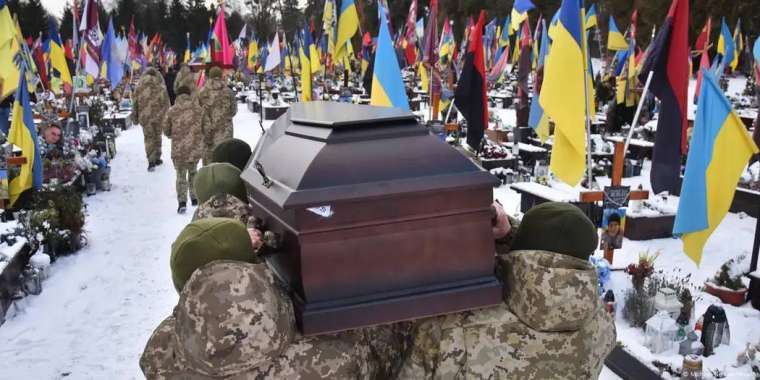 Ресей Украинаға қаза тапқан 909 сарбаздың денесін қайтарды