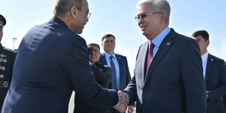 Тоқаев Самарқанд қаласына барды