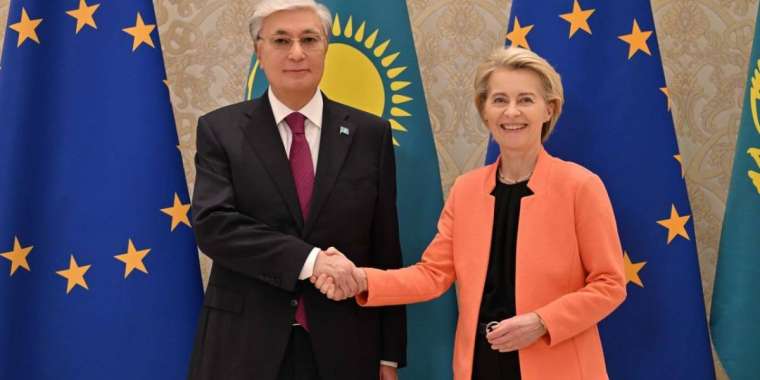 Тоқаев Еуропа одағының басшылығымен кездесті