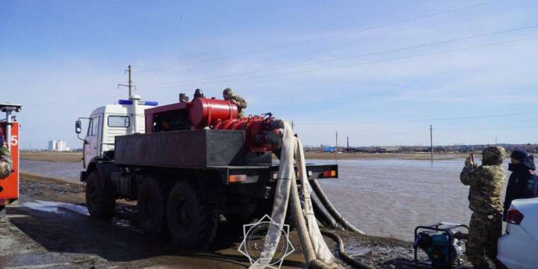 Су тасқыны қаупі. Ақмола облысында 80 шақырым жол жабылды