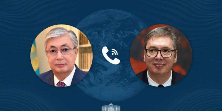 Мемлекет басшысы Сербия президентімен телефон арқылы сөйлесті