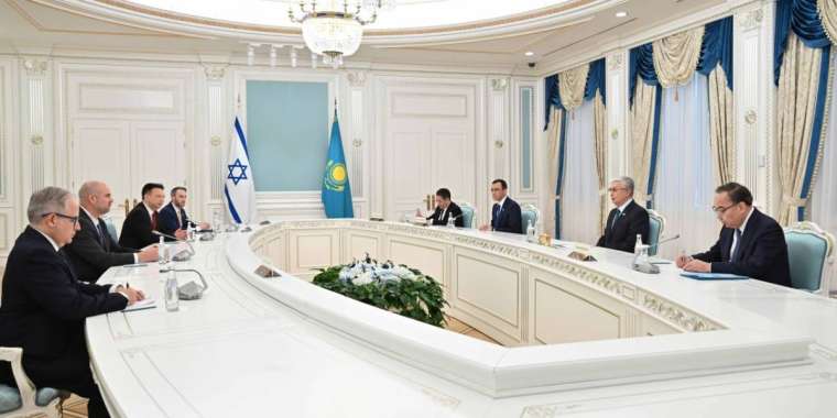 Тоқаев Израиль Кнессетінің төрағасын қабылдады