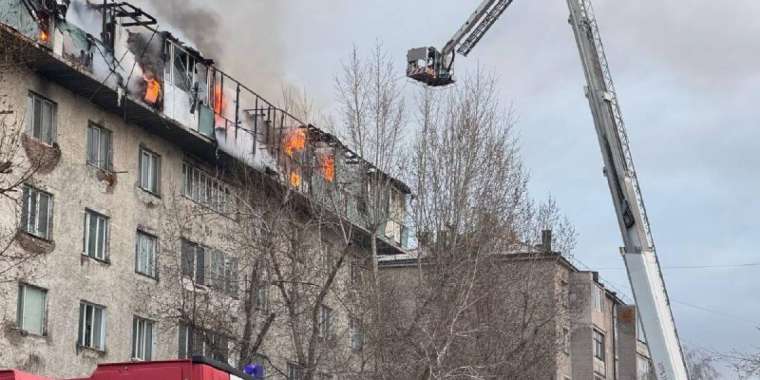 Астанадағы жатақханадан өрт шықты