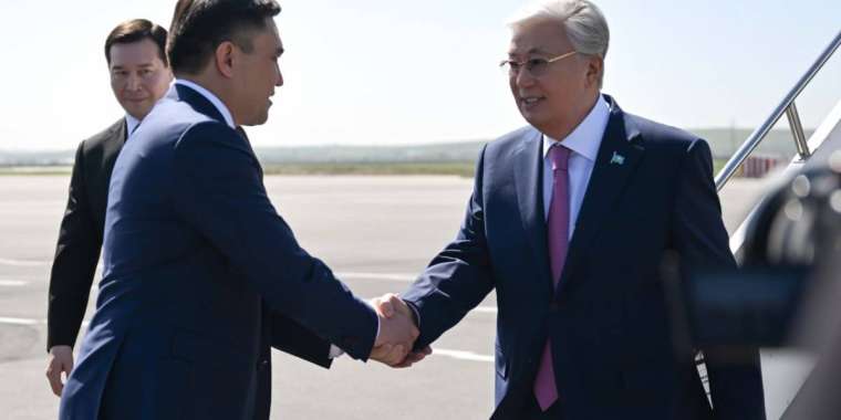 Тоқаев Шымкентке барды