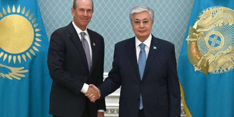 Тоқаев Chevron корпорациясы директорлар кеңесінің төрағасын қабылдады