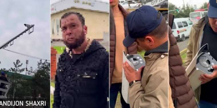 Ер адам жол қиылыстарындағы 52 камераны атып сындырған