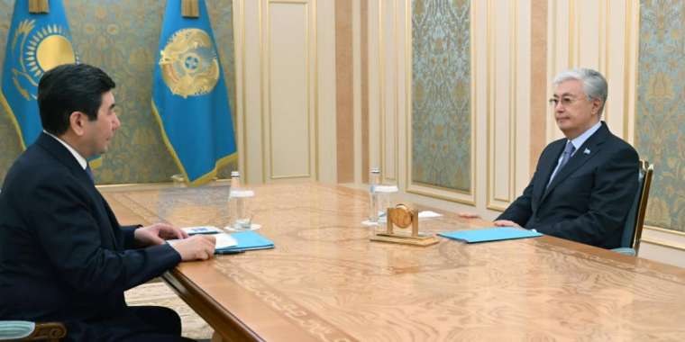 Тоқаев Мәжіліс төрағасы Қошановты қабылдады