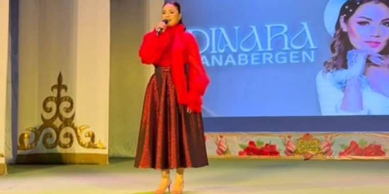 Тұрсынбек Қабатовтың әйелі Торғайға гастрольдік сапармен барды