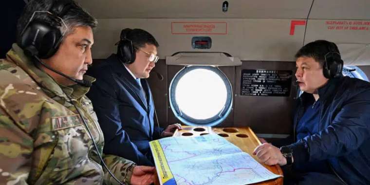 Бозымбаев Семей орманындағы өртке қарсы жұмыстарды тексерді