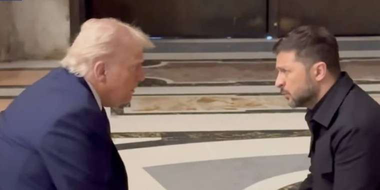 Зеленский Ватиканда Трамппен не туралы сөйлескенін айтты