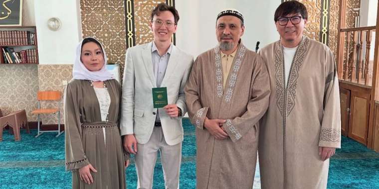 Нұрлан Еспановтың ұлы мешітте неке қидырды