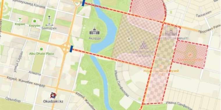 Астанадағы әскери шеру: 7 мамырда қай көшелер жабылады