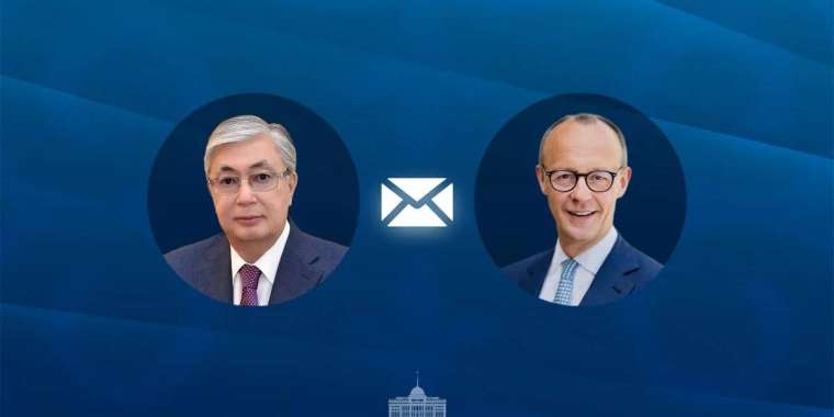 Тоқаев Фридрих Мерцті Германияның Канцлері болып сайлануымен құттықтады