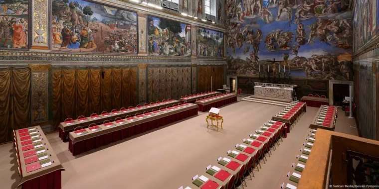 Ватиканда жаңа Рим папасын сайлау рәсімі басталды