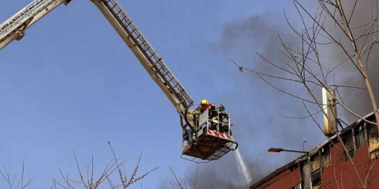 Астанада базардан шыққан өрт оқшауланды