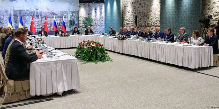 Ыстамбұлда Ресей мен Украина арасындағы келіссөздер аяқталды